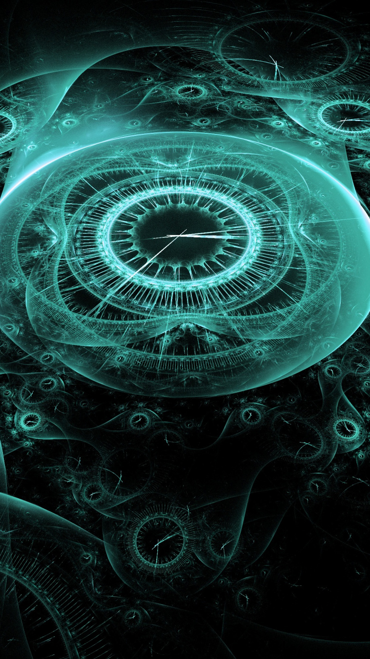 Papel Tapiz Digital de Luz Azul y Blanca. Wallpaper in 750x1334 Resolution