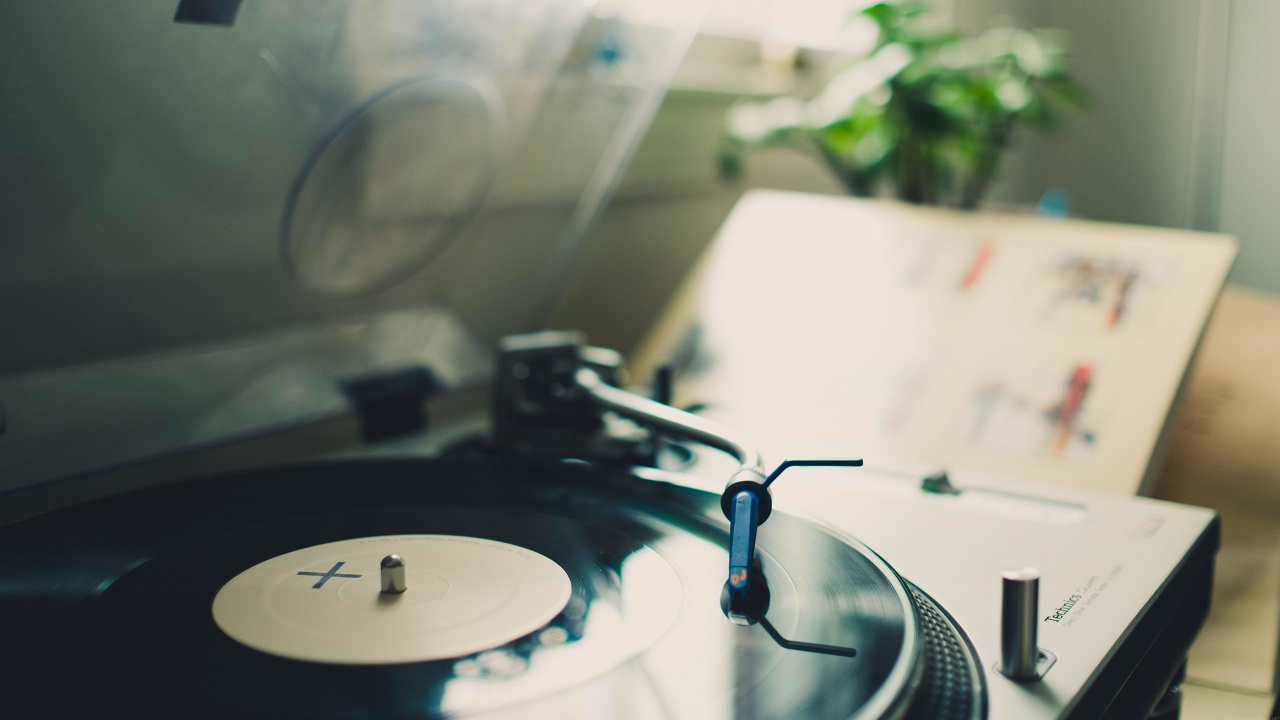 Phonograph Record, Phonograph, Technology, Electronic Device, Tech. Wallpaper in 1280x720 Resolution
