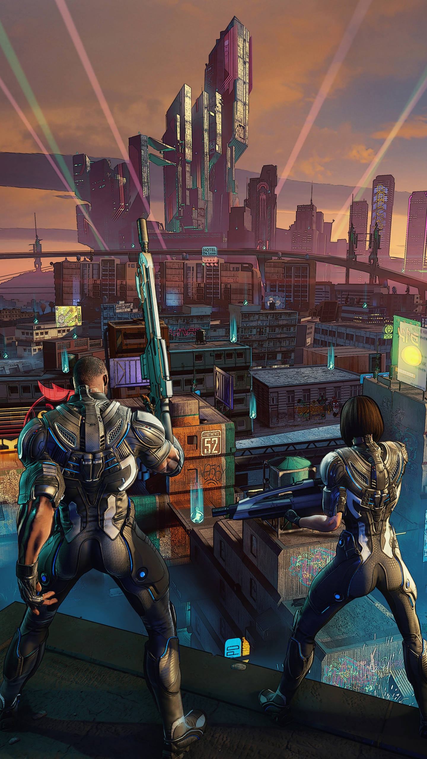 Crackdown 3, Xbox Game Studios, pc Game, Games, Strategy Video Game. Wallpaper in 1440x2560 Resolution