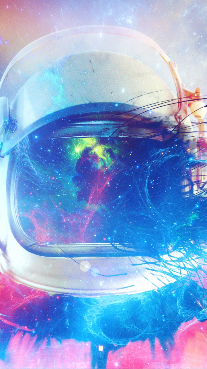 Astronauta Espacial, Astronauta, el Espacio Exterior, Espacio, la Estación Espacial Internacional. Wallpaper in 720x1280 Resolution