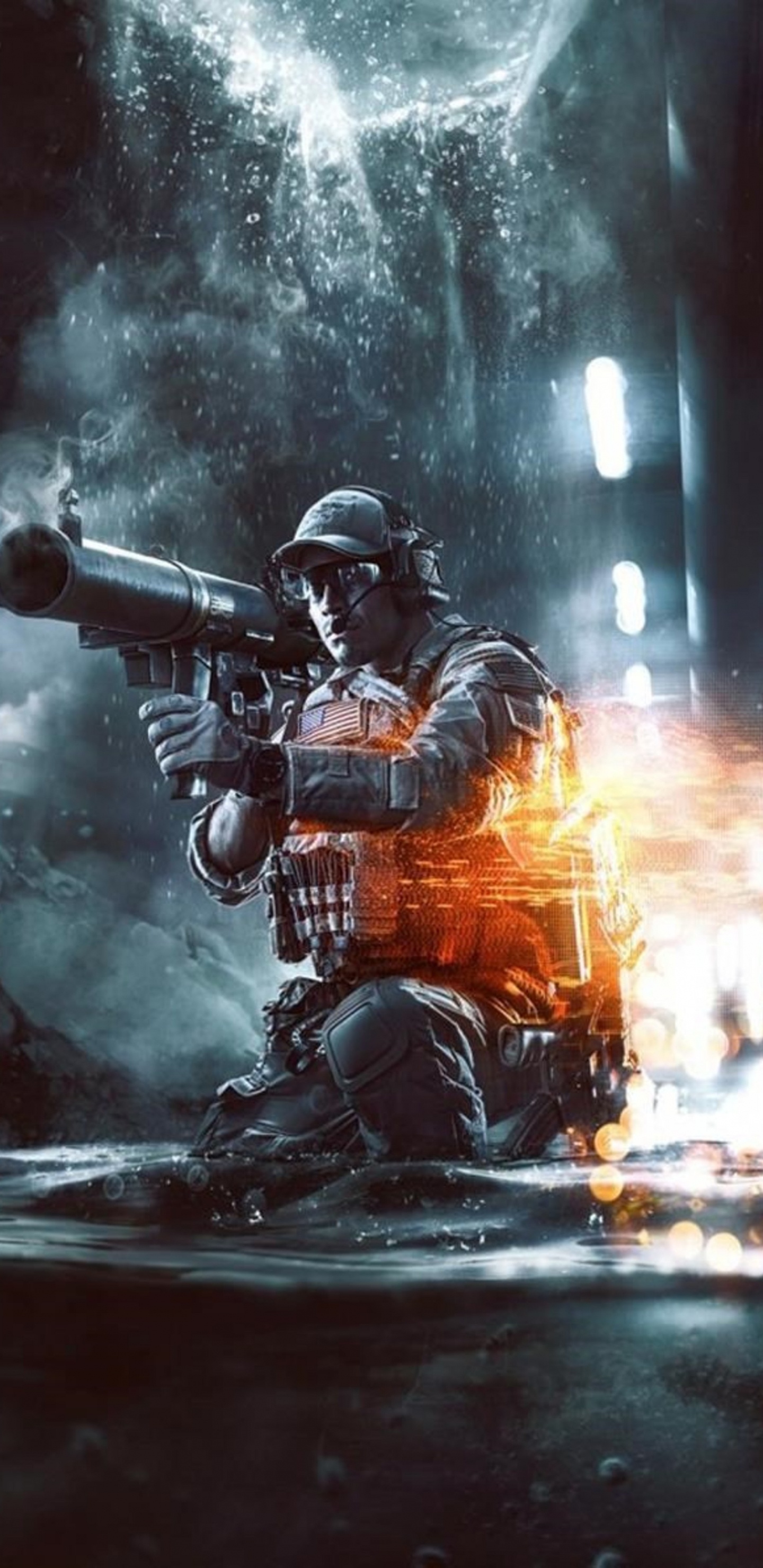 Battlefield 4 Second Assault PC, Movie, Games, pc Game, Shooter Game. Wallpaper in 1440x2960 Resolution