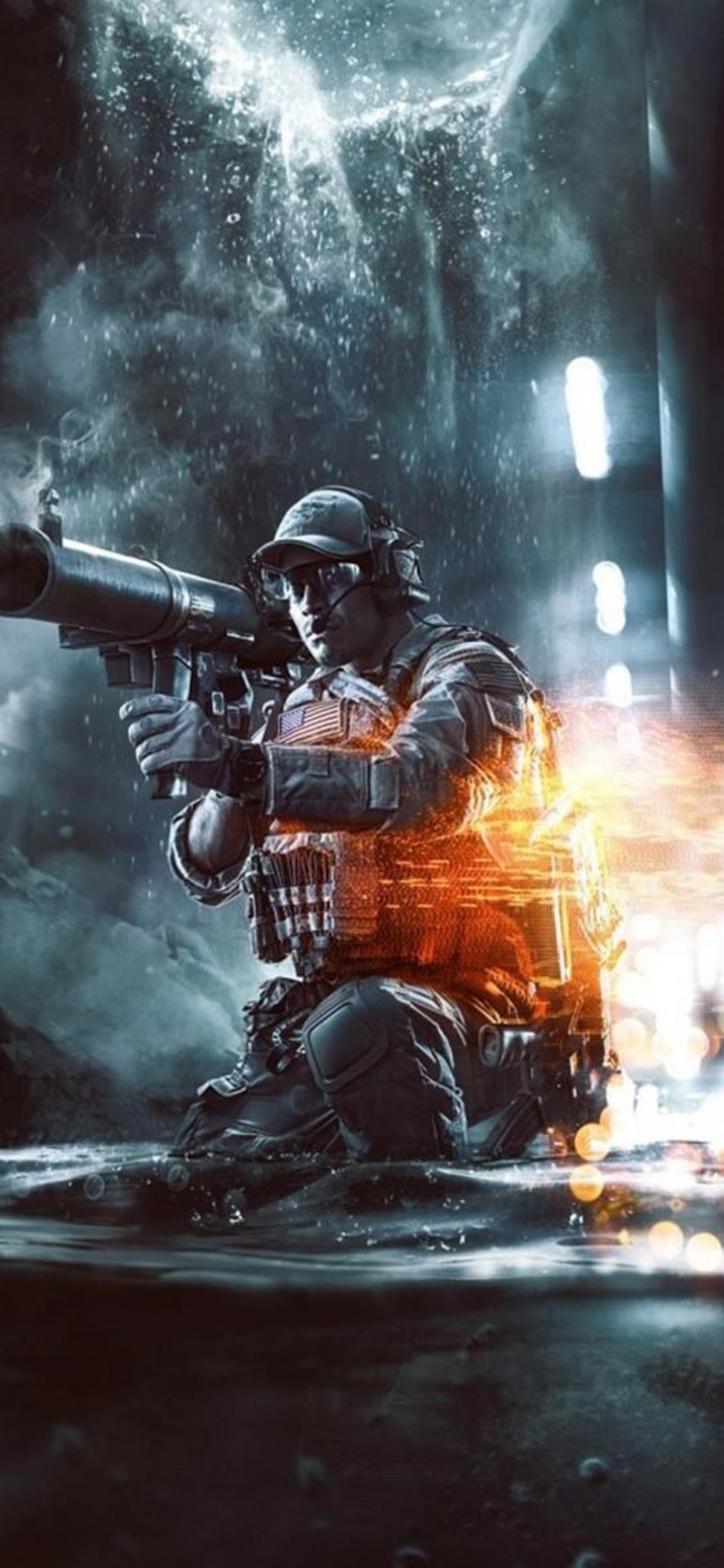 Movie, Games, Pc-Spiel, Shooter-Spiel, Illustration. Wallpaper in 1125x2436 Resolution