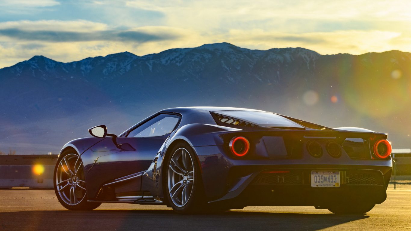 Ford Gt, Ford, Car, Ford Gt40, Ford Motor Company. Wallpaper in 1366x768 Resolution