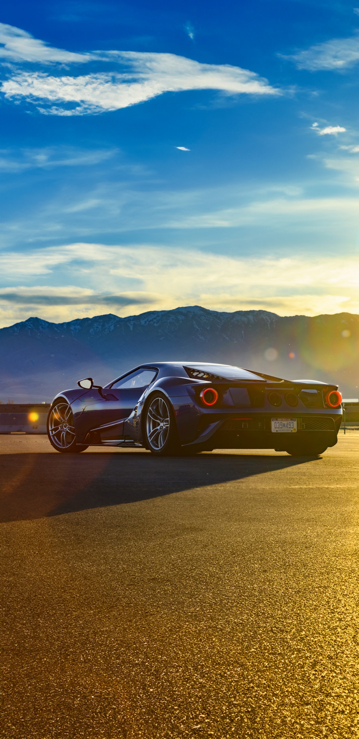 Ford Gt, Ford, Car, Ford Gt40, Ford Motor Company. Wallpaper in 1440x2960 Resolution
