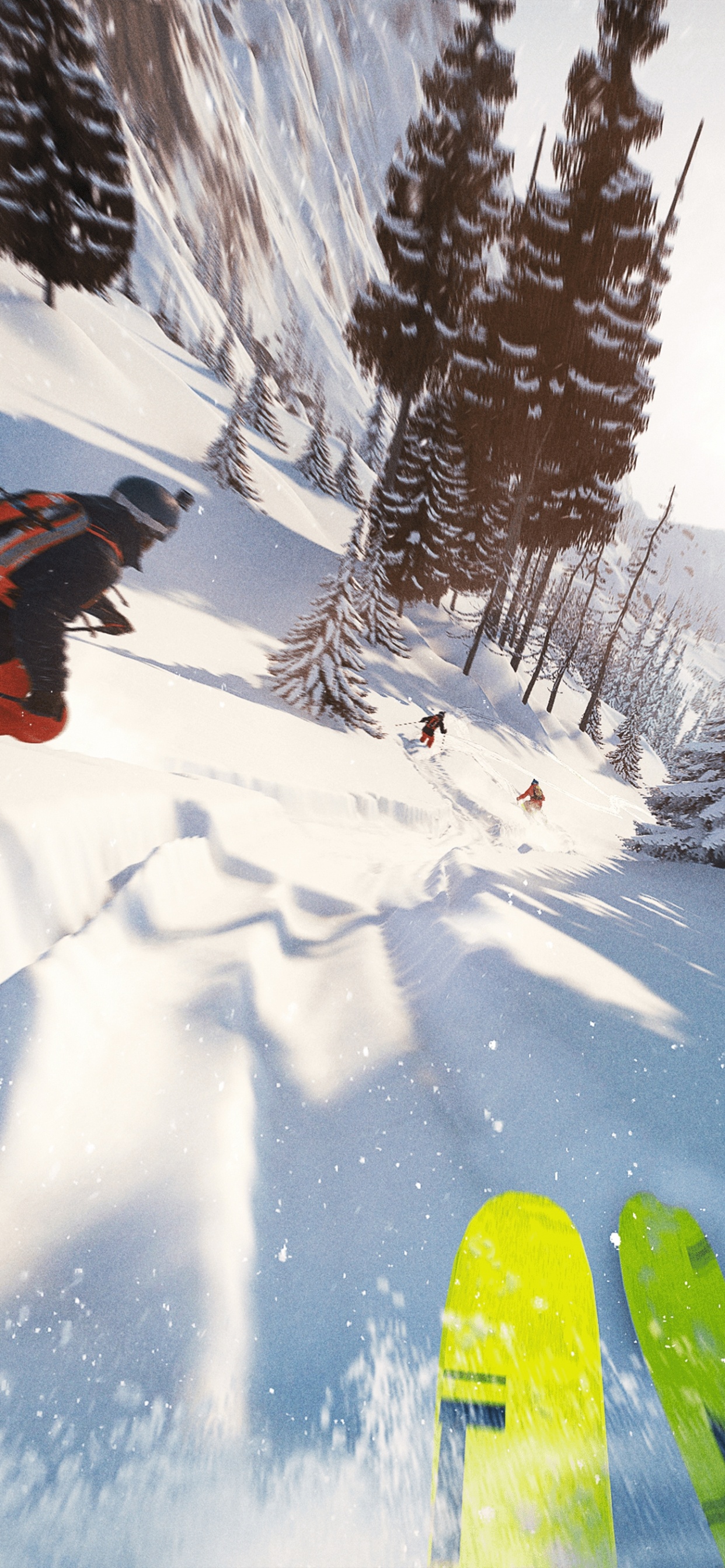 Ubisoft, Uplay, Schnee, Winter, Extremsportart. Wallpaper in 1242x2688 Resolution