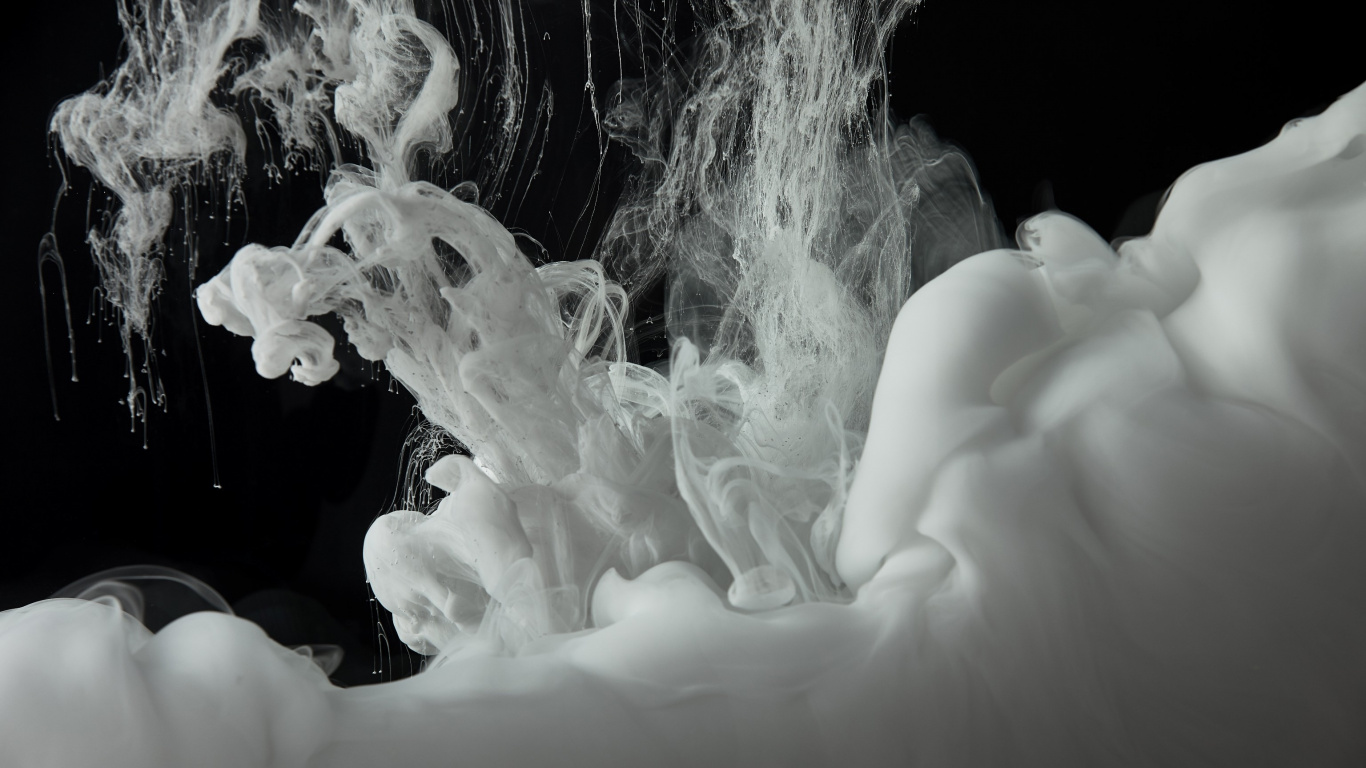 Agua, en Blanco y Negro, Pintura, Arte, Abstracción. Wallpaper in 1366x768 Resolution