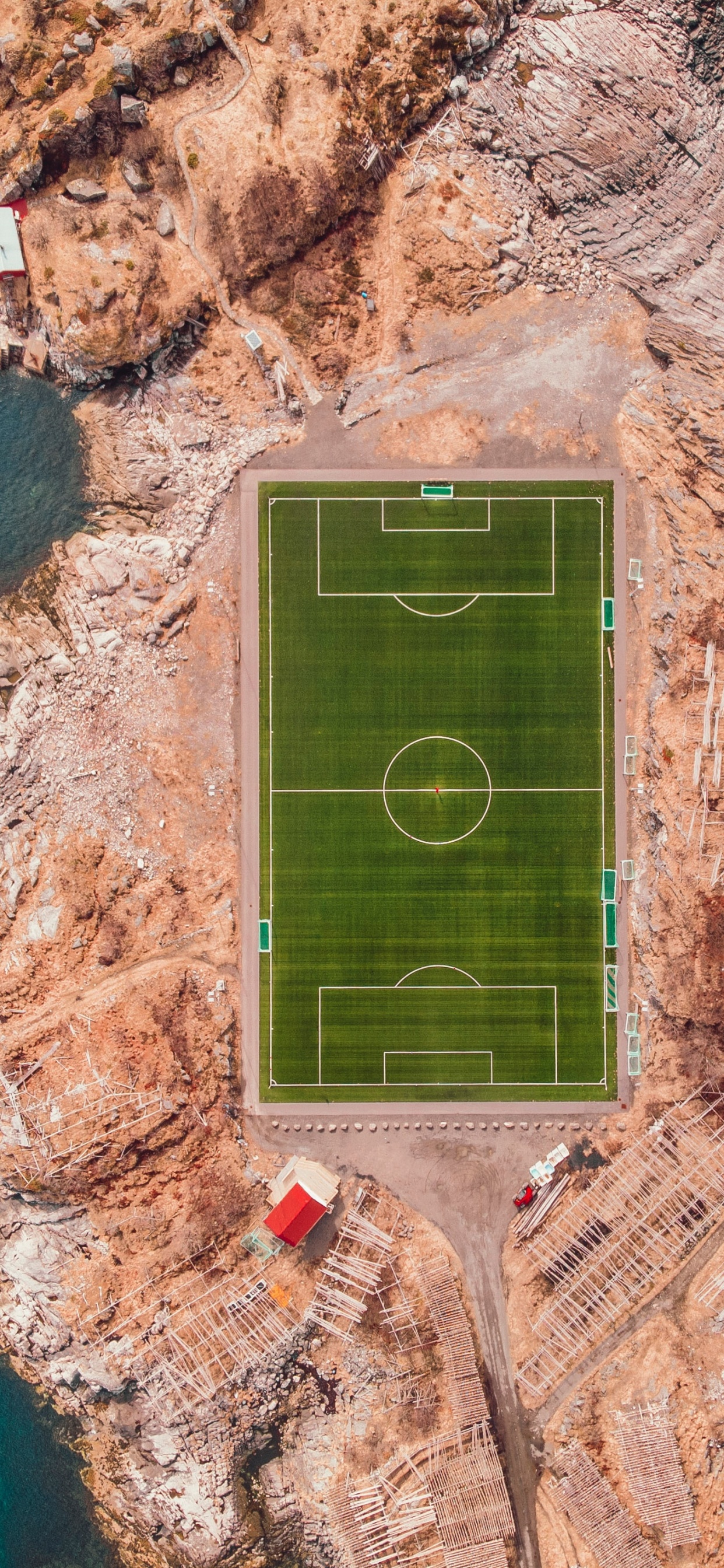 Stadion, Henningsvr Sportmannschaft Bühne, Henningsvr, Lofoten, Bryant-Denny-Stadion. Wallpaper in 1242x2688 Resolution