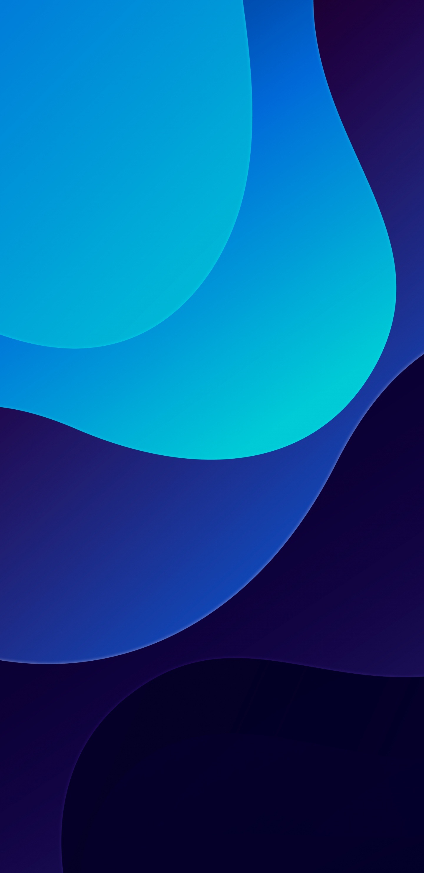 Azure, Blau, Aqua, Electric Blue, Farbtöne Und Schattierungen. Wallpaper in 1440x2960 Resolution