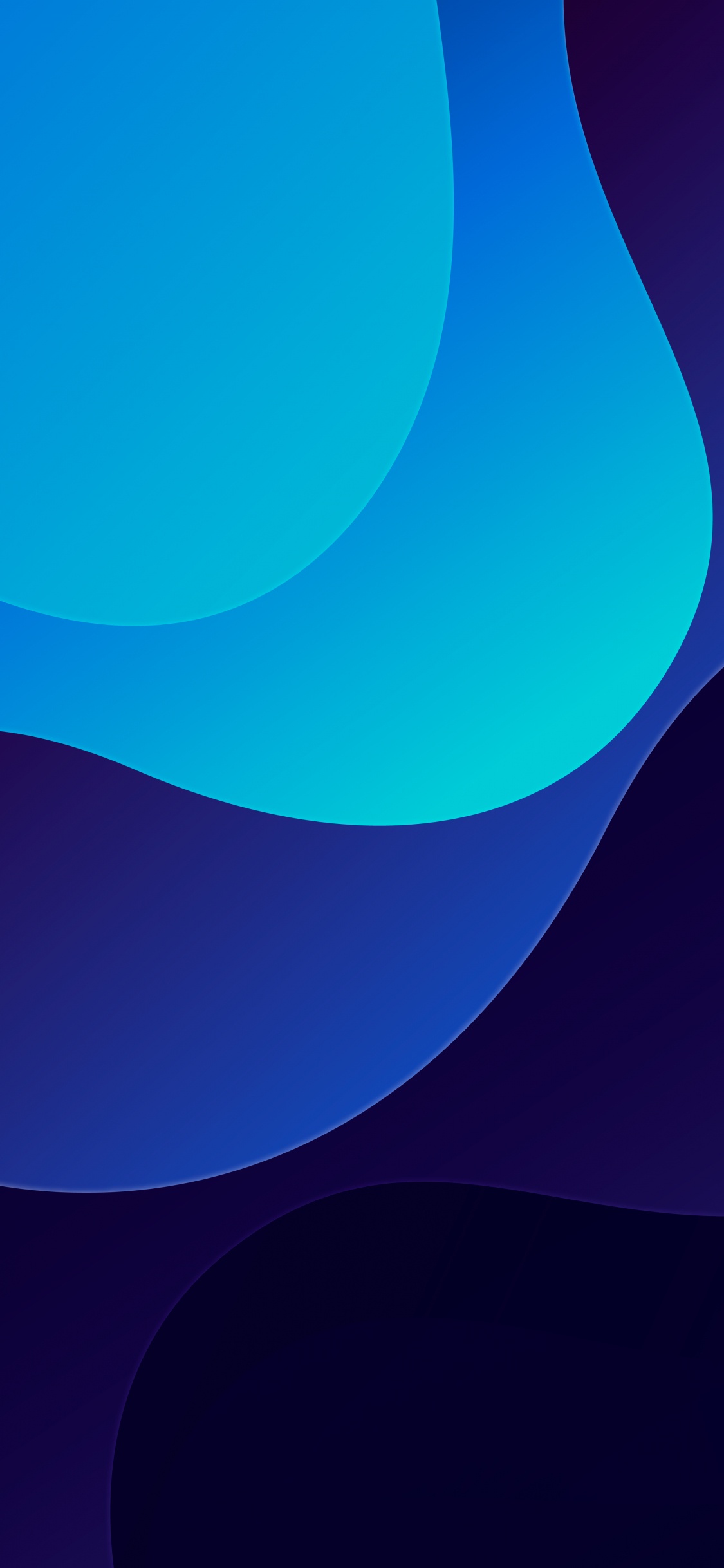 Azure, Blue, Aqua, Electric Blue, Tints and Shades. Wallpaper in 1125x2436 Resolution