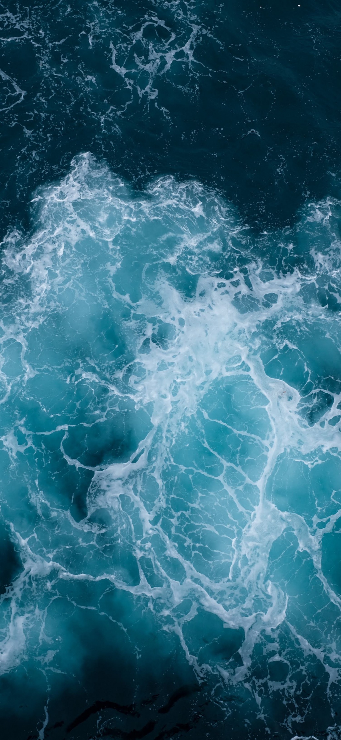Sea, Wind Wave, Blue, Water, Aqua. Wallpaper in 1125x2436 Resolution
