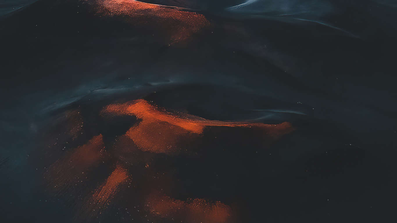 Volcan-bouclier, Pente, Paysage Naturel, Volcan, Horizon. Wallpaper in 1366x768 Resolution