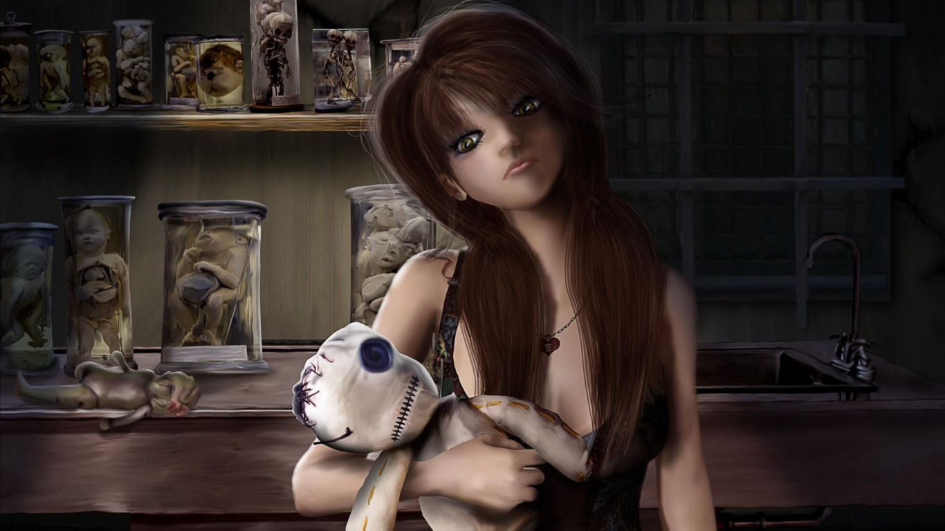 Femme en Débardeur Noir Tenant Une Tasse en Céramique Blanche. Wallpaper in 1366x768 Resolution