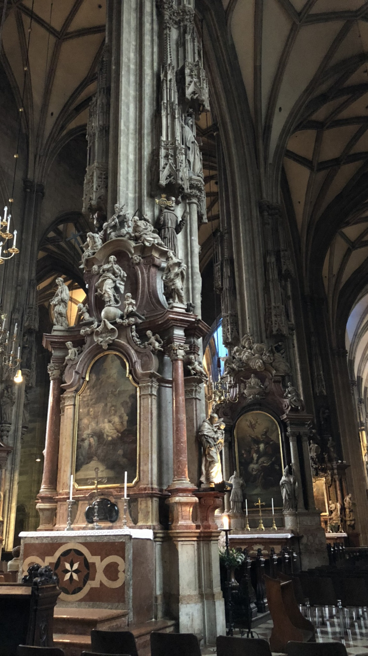 Cathedral, Medieval Architecture, Religious Institute, Architecture, Holy Places. Wallpaper in 750x1334 Resolution