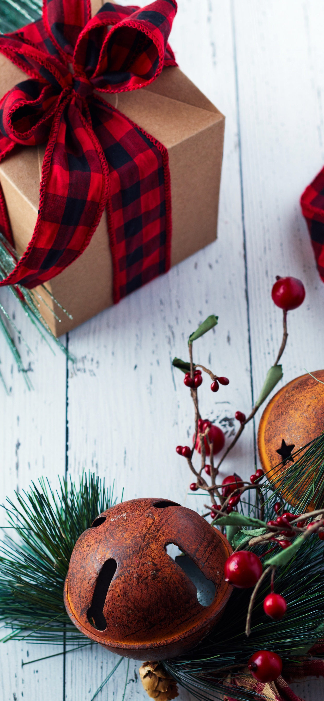 Christmas Day, Red, Christmas, Christmas Ornament, Gift Wrapping. Wallpaper in 1242x2688 Resolution