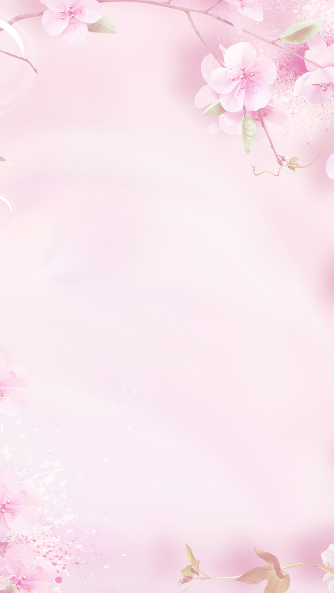 粉红色, 弹簧, 开花, 花卉设计, 樱花 壁纸 1080x1920 允许