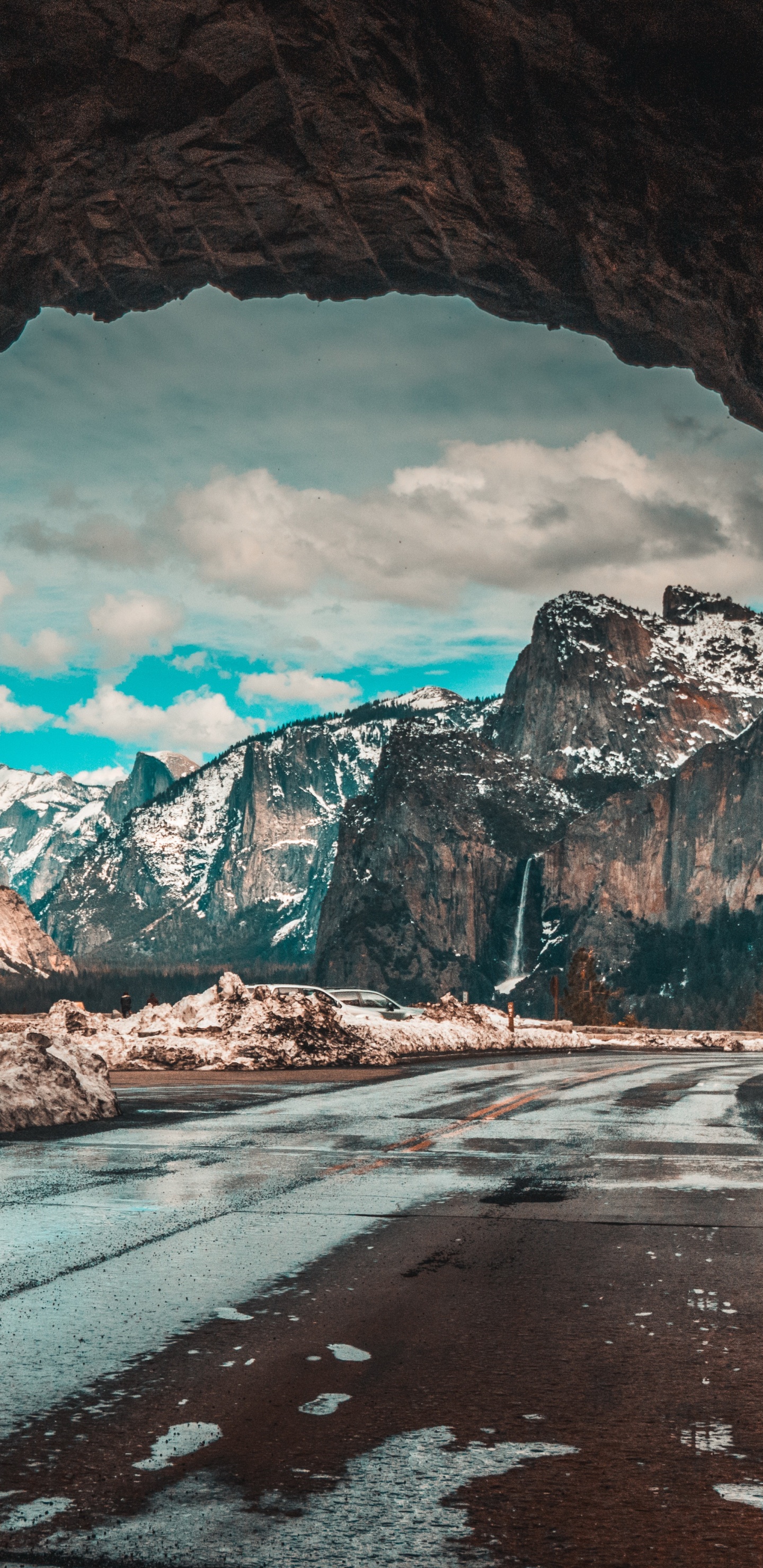 Yosemite National Park, Yosemite Valley, Half Dome, El Capitan, Mountain. Wallpaper in 1440x2960 Resolution