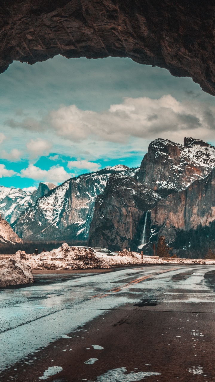 Yosemite National Park, Yosemite Valley, Half Dome, El Capitan, Mountain. Wallpaper in 720x1280 Resolution