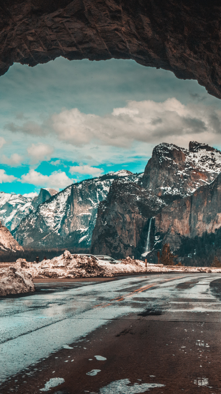 Yosemite National Park, Yosemite Valley, Half Dome, El Capitan, Mountain. Wallpaper in 750x1334 Resolution