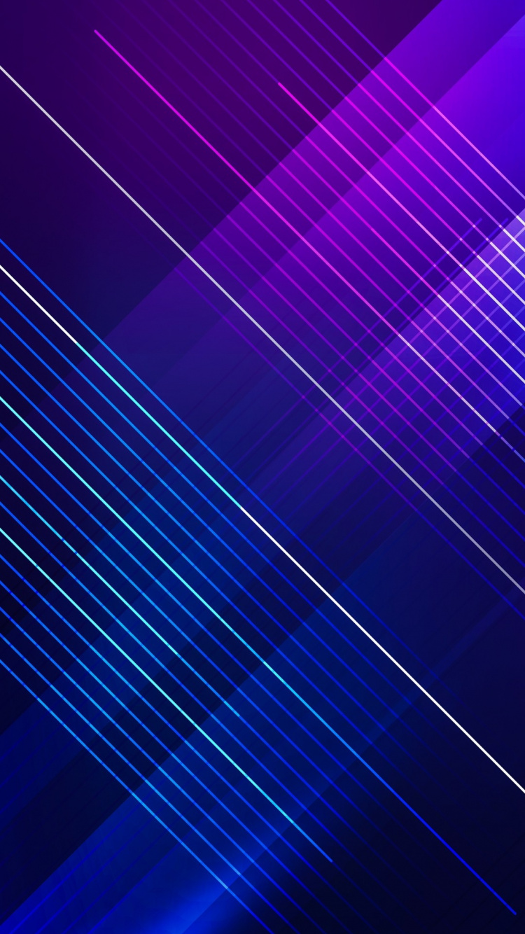 Lumière, L'art Abstrait, Blue, Purple, Azure. Wallpaper in 750x1334 Resolution