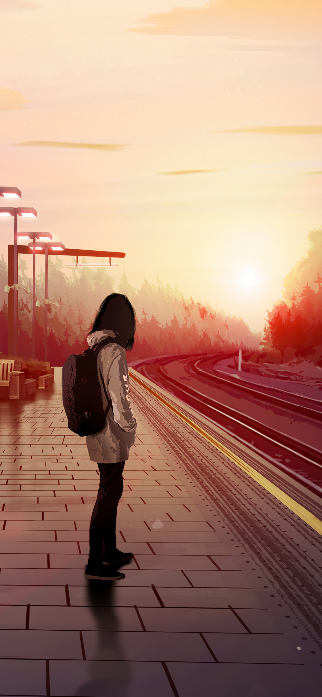 Travelling To New Place. Wallpaper in 1242x2688 Resolution