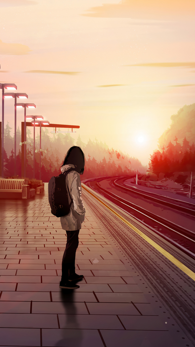 Travelling To New Place. Wallpaper in 750x1334 Resolution