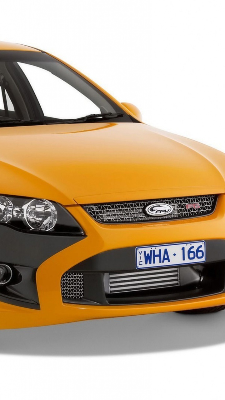 Orange Mercedes Benz c Class Coupe. Wallpaper in 720x1280 Resolution