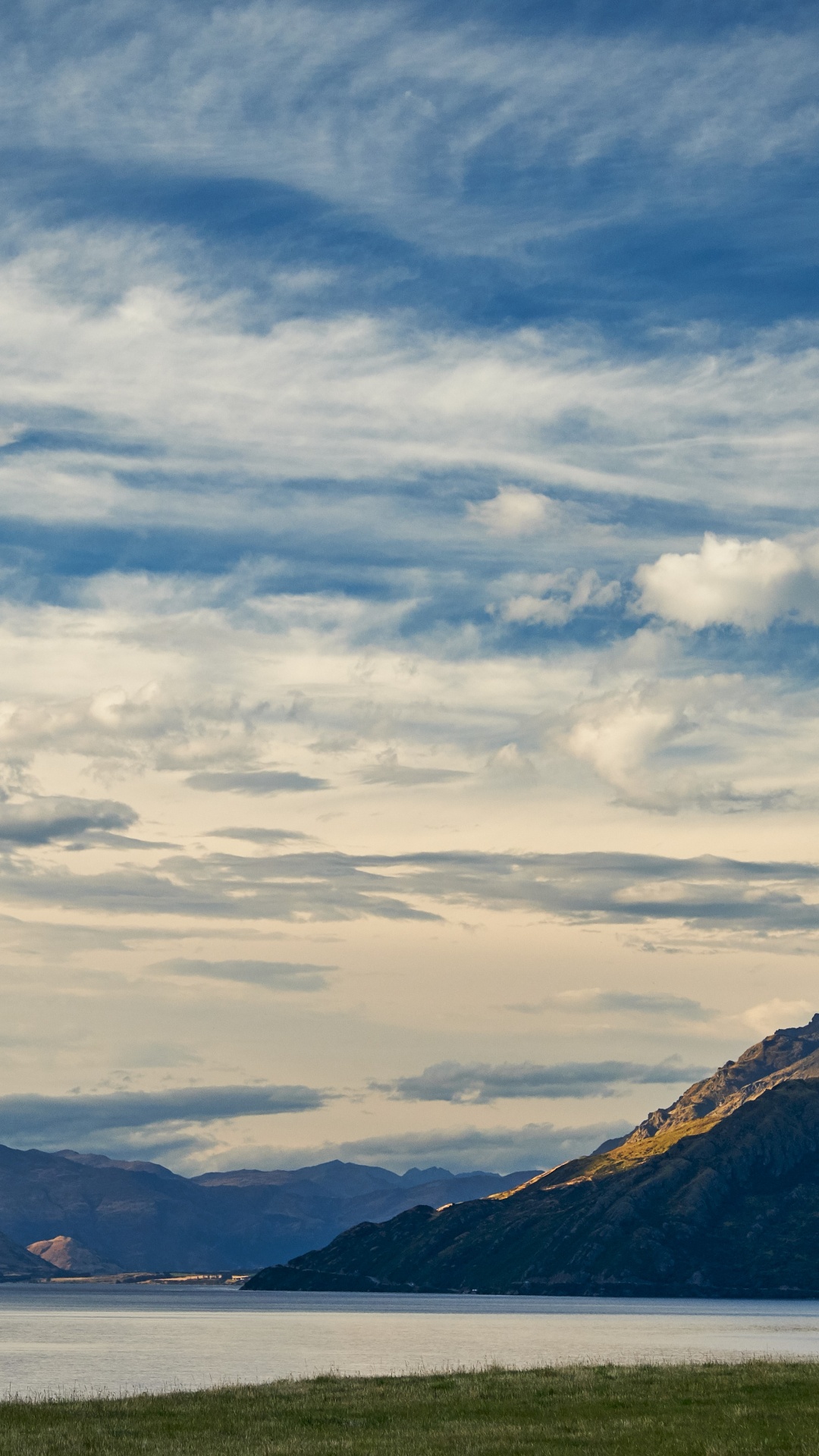 Mountainous Landforms, Highland, Cloud, Lake, Water. Wallpaper in 1080x1920 Resolution