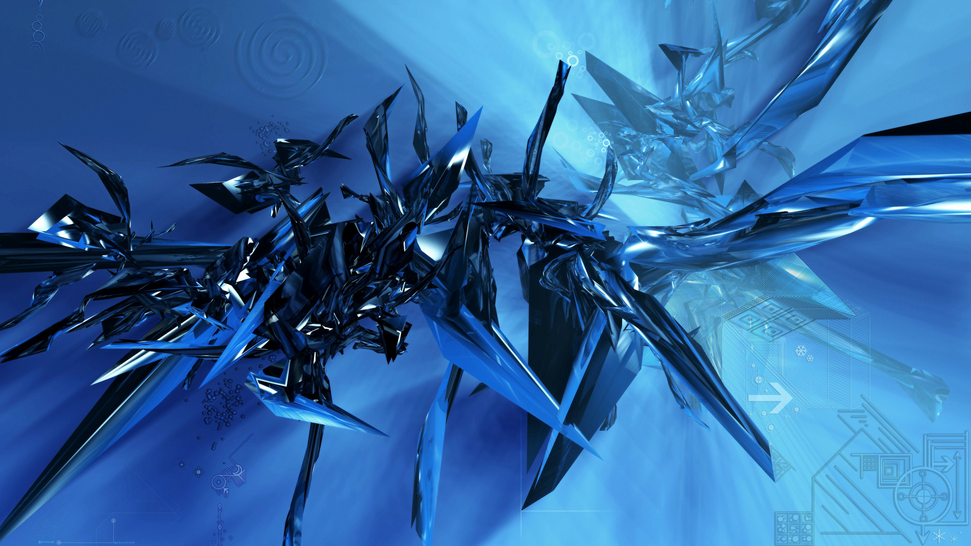 Graues Und Schwarzes Metalldekor. Wallpaper in 1920x1080 Resolution