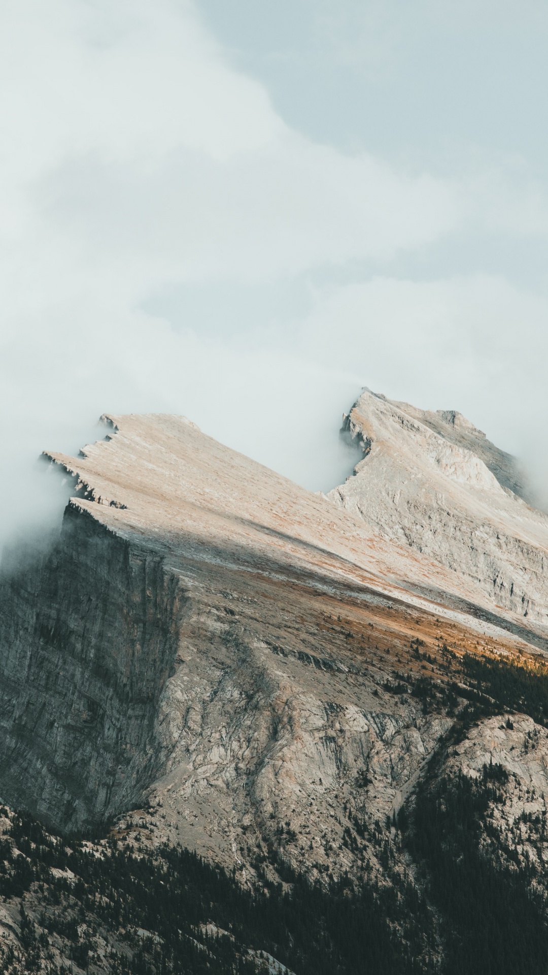 Alberta, Mount Rundle, House Victimz, Soundcloud, The Cyborg. Wallpaper in 1080x1920 Resolution