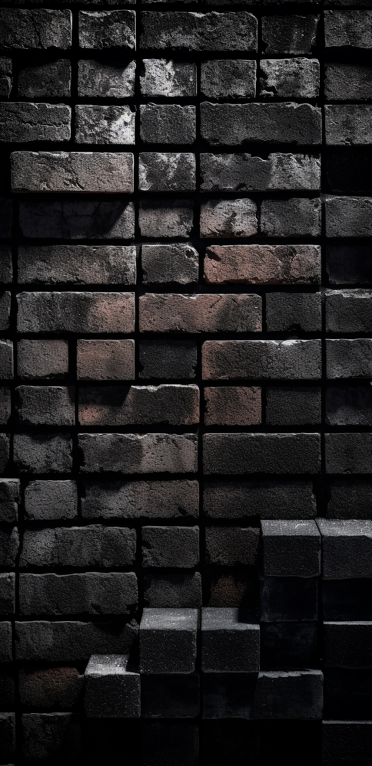 Wisgoon - Réseau Social, Rectangle, Gris, Brique, Mur. Wallpaper in 1440x2960 Resolution