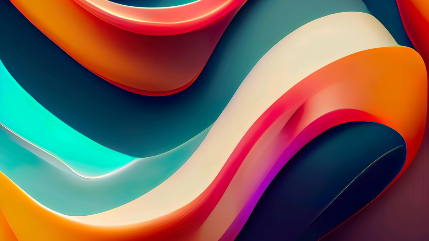 Orange, Tableware, Dishware, Azure, Aqua. Wallpaper in 1366x768 Resolution