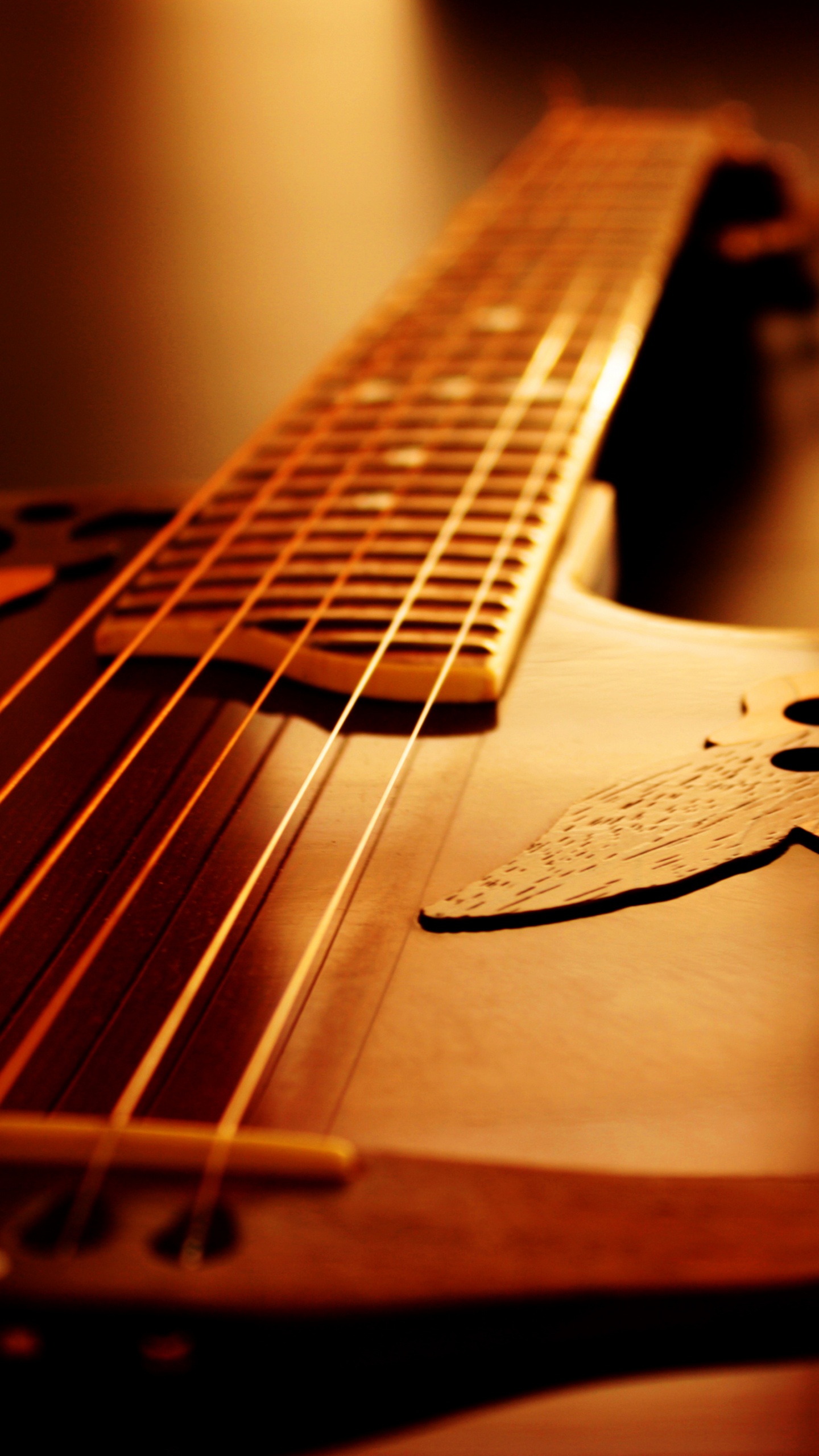 Guitar, Acoustic Guitar, String Instrument, Musical Instrument, Plucked String Instruments. Wallpaper in 1440x2560 Resolution