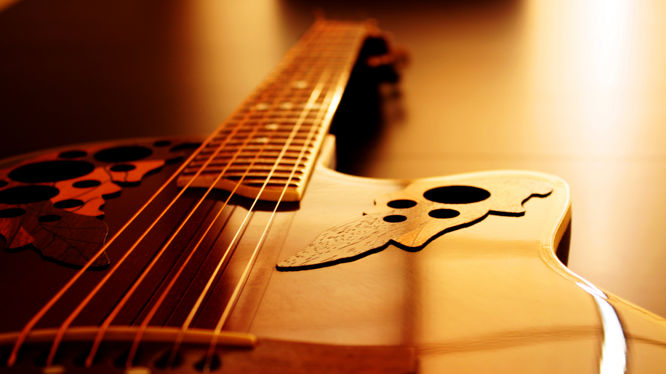 Guitar, Acoustic Guitar, String Instrument, Musical Instrument, Plucked String Instruments. Wallpaper in 2560x1440 Resolution