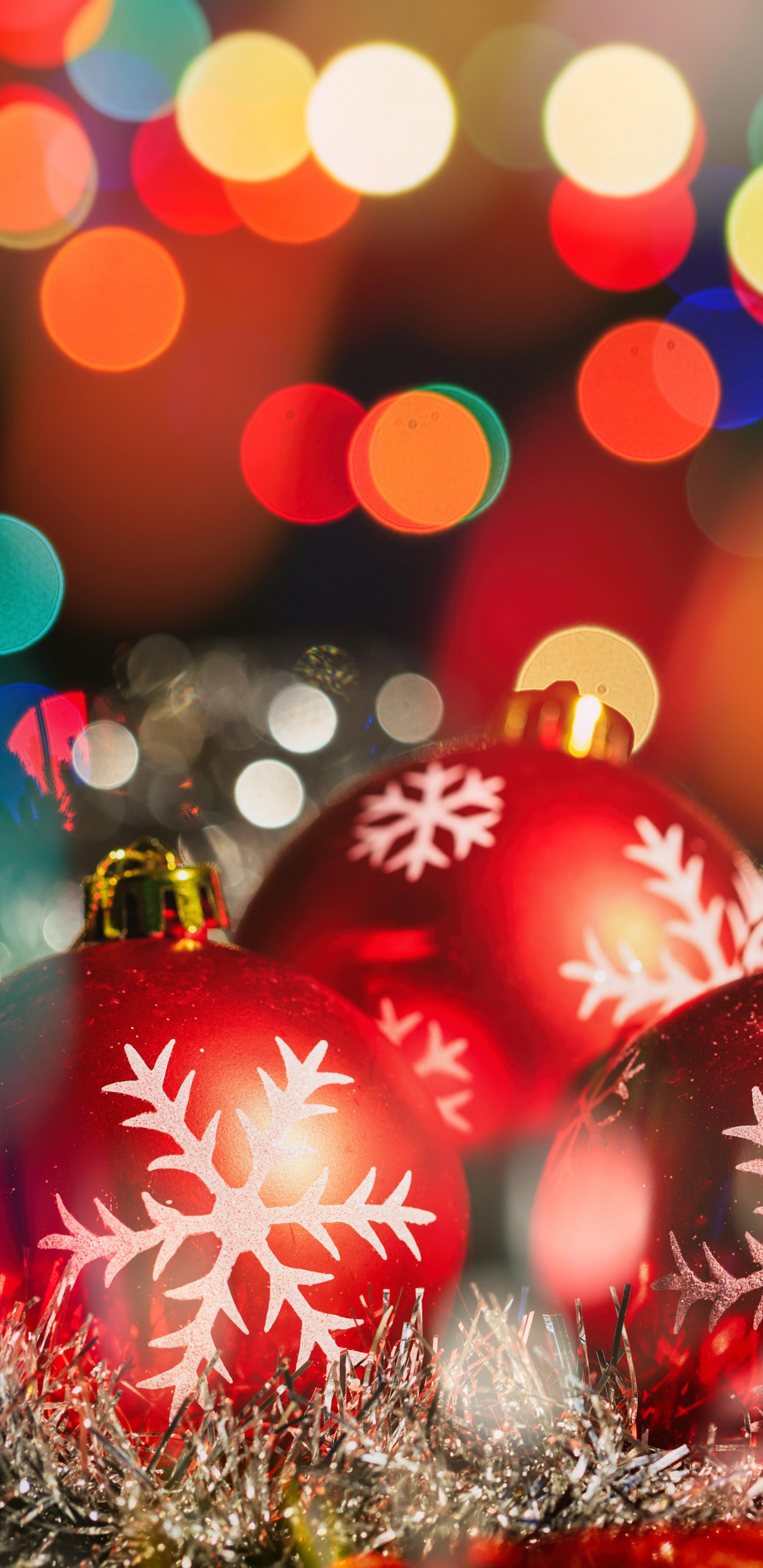 圣诞节那天, 圣诞节的装饰品, 新的一年, 假日, 圣诞装饰 壁纸 1440x2960 允许