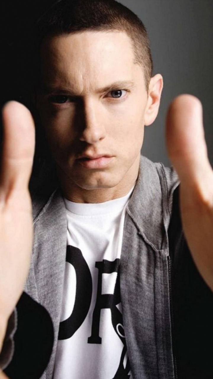 Eminem, The Marshall Mathers Lp, la Música Hip Hop, Rapero, Dedo. Wallpaper in 720x1280 Resolution
