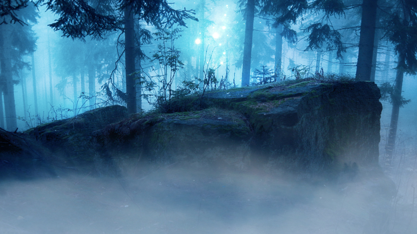 Nature, Blue, Natural Landscape, Natural Environment, Atmosphere. Wallpaper in 1366x768 Resolution