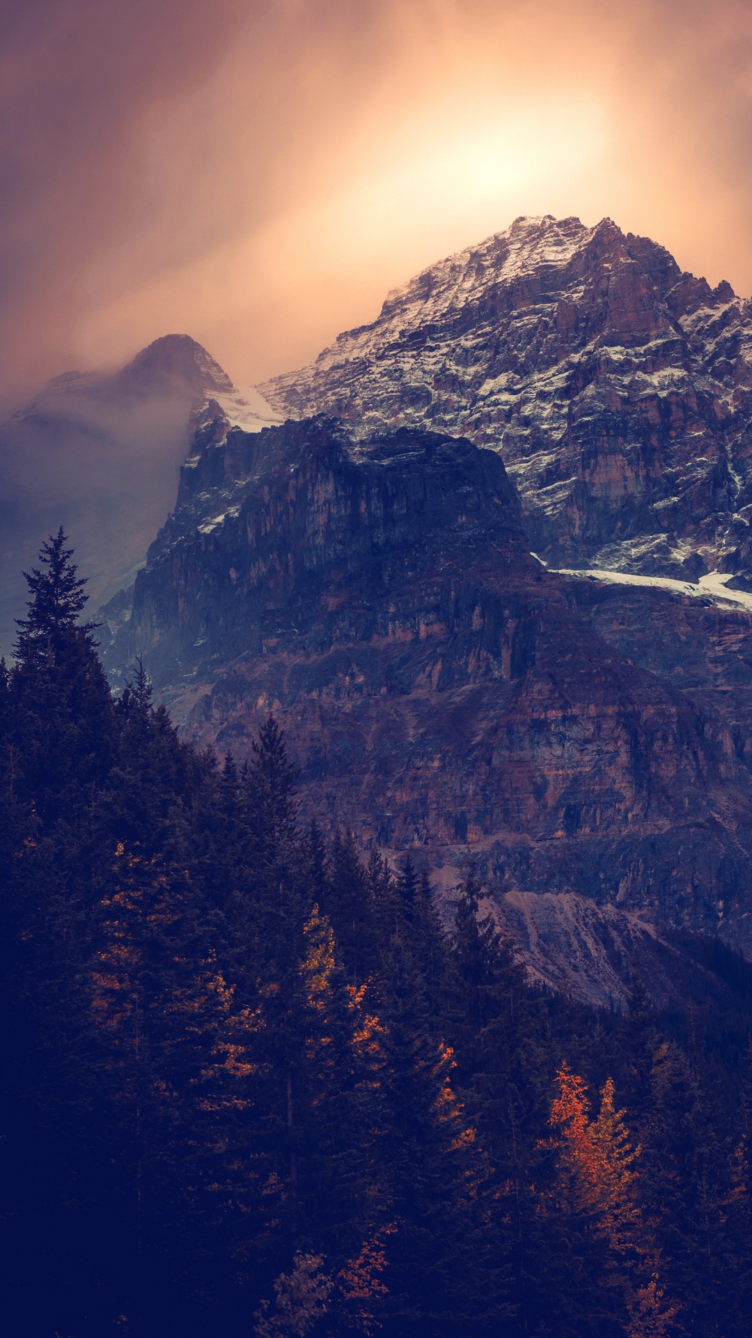 Yoho National Park Of Canada, Park Street Church, Cloud, Mountain, Atmosphere. Wallpaper in 1080x1920 Resolution