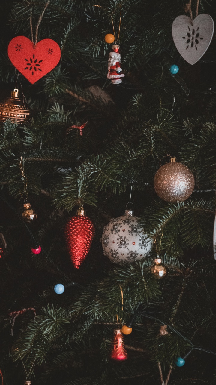 Le Jour De Noël, Ornement de Noël, Décoration de Noël, Ornement, Arbre de Noël. Wallpaper in 720x1280 Resolution