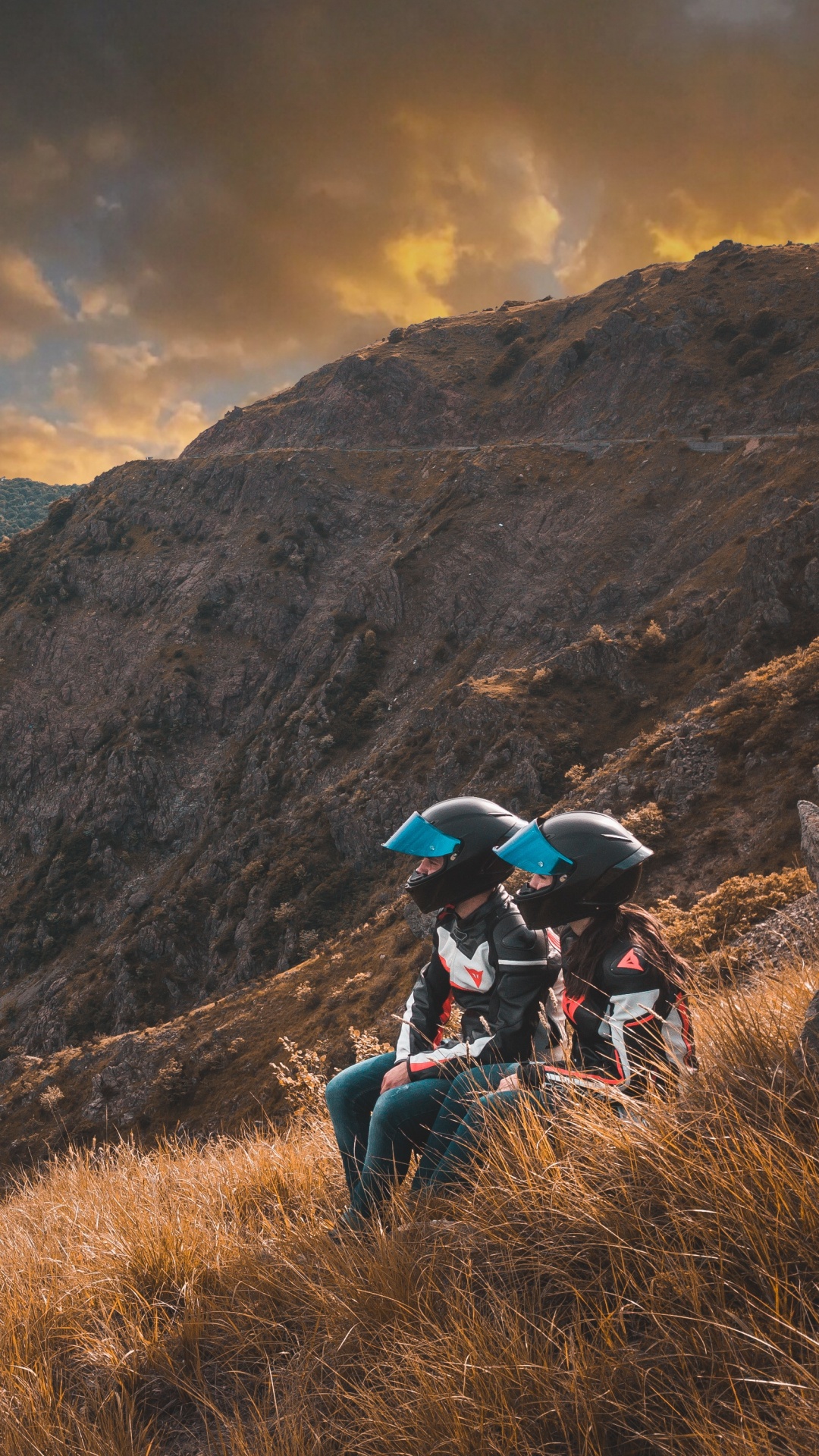 Bicicleta, Las Formaciones Montañosas, Montaña, Desierto, Highland. Wallpaper in 1080x1920 Resolution