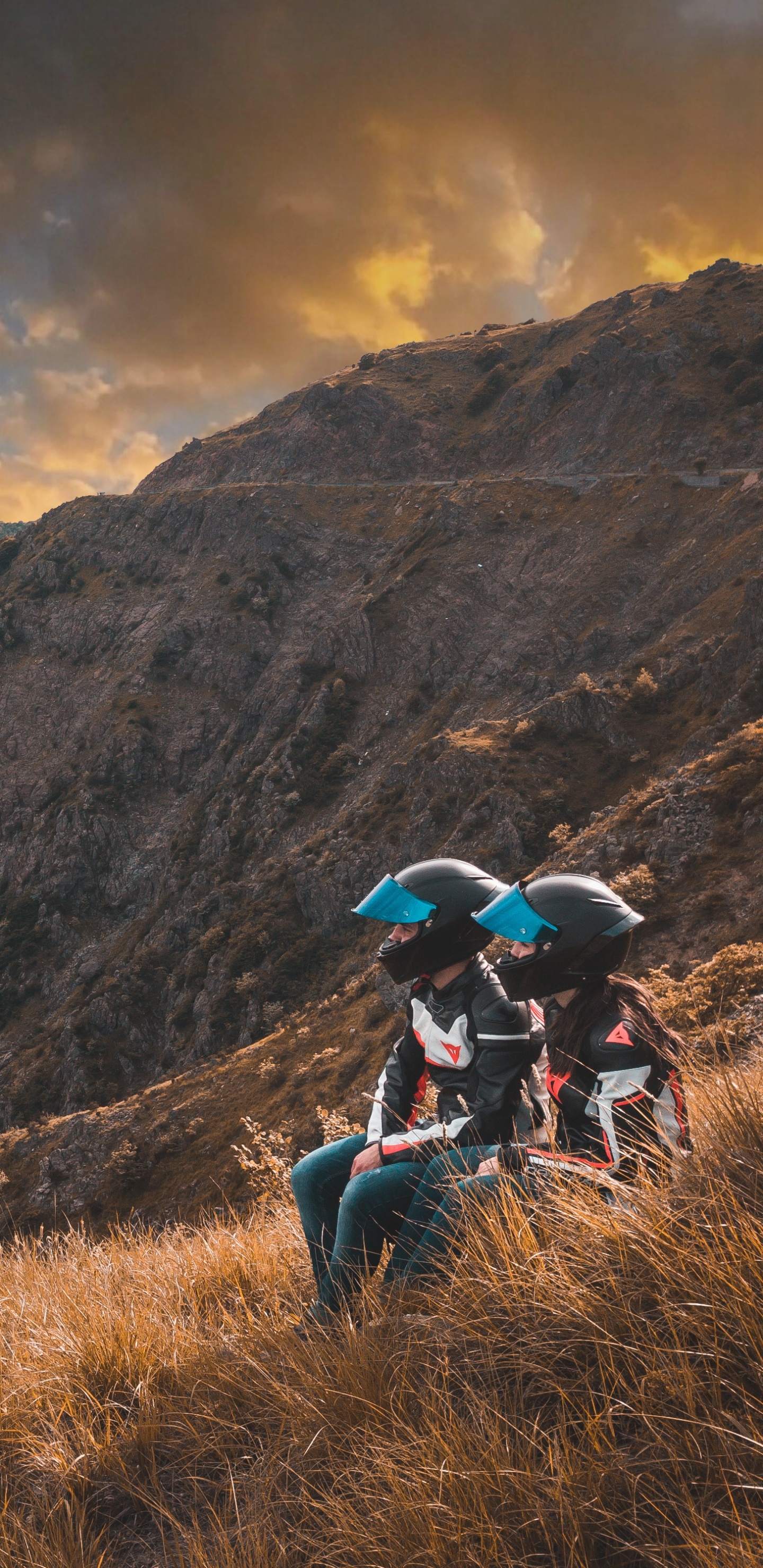 Bicicleta, Las Formaciones Montañosas, Montaña, Desierto, Highland. Wallpaper in 1440x2960 Resolution