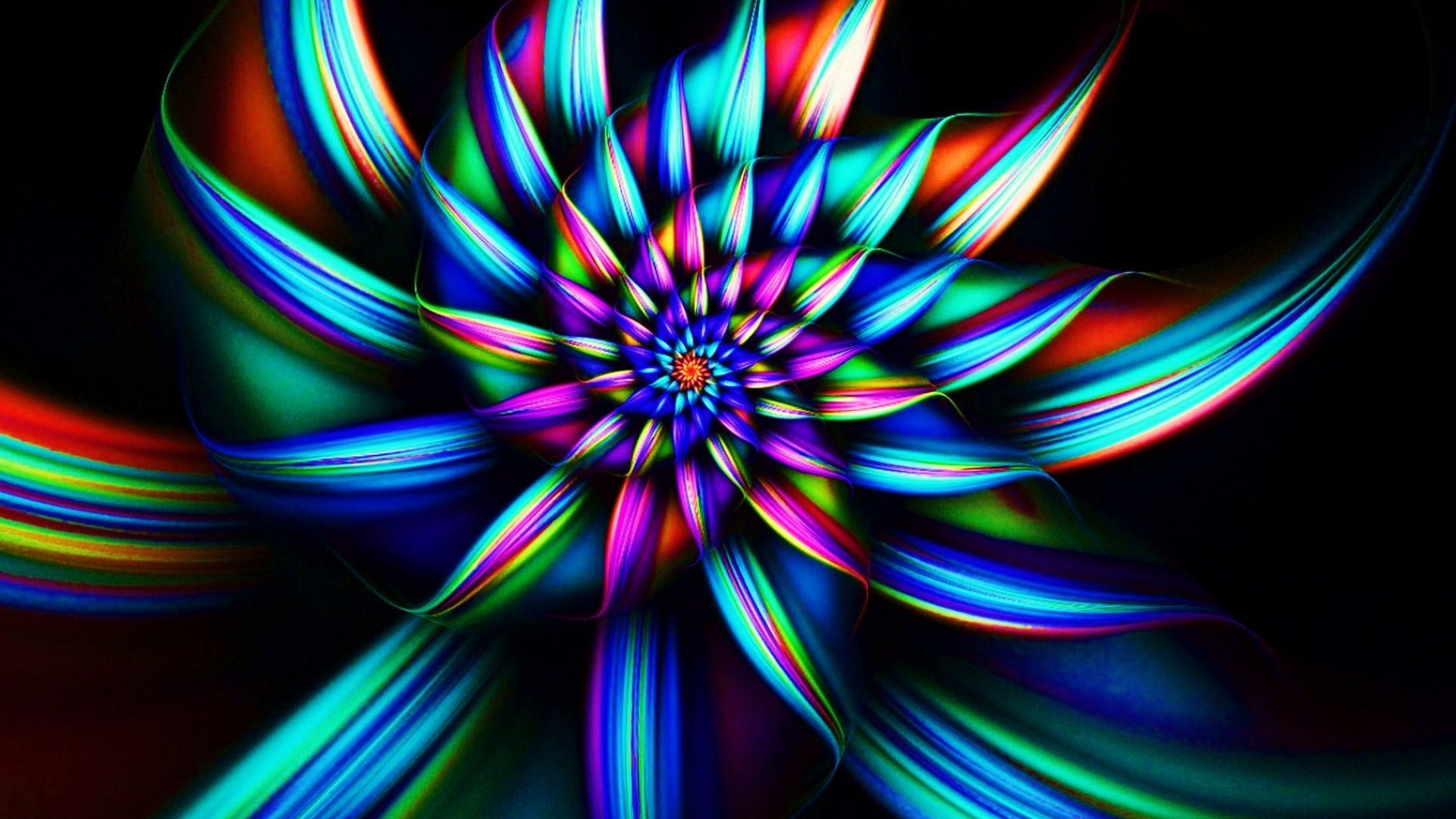 Luz Verde Violeta y Azul. Wallpaper in 1920x1080 Resolution