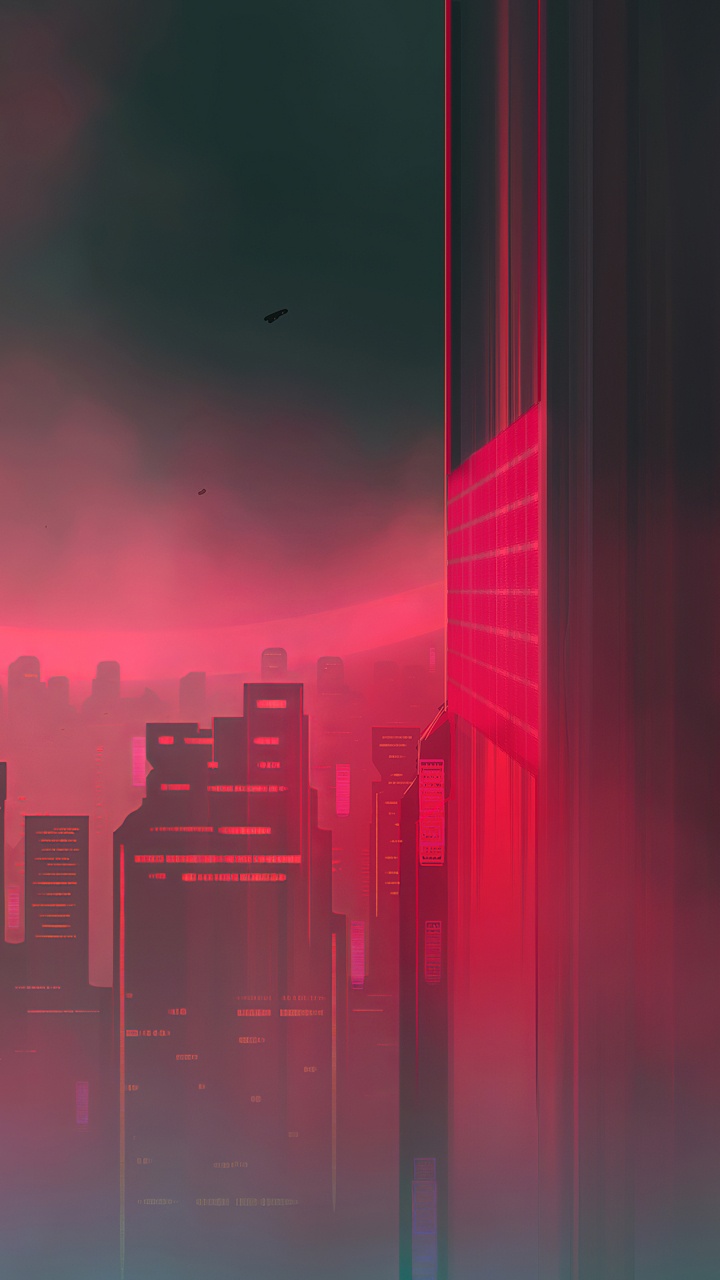 High Rise Building With Fog. Wallpaper in 720x1280 Resolution