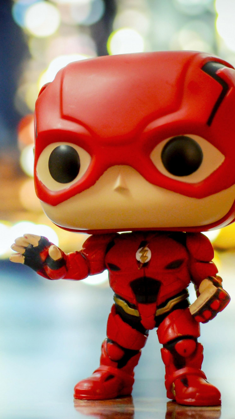 Red m ms Figurine. Wallpaper in 750x1334 Resolution