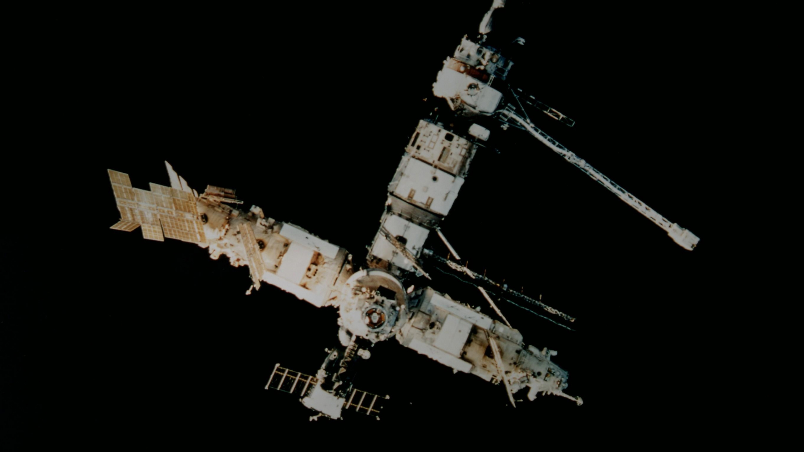 空间站, 国际空间站, 空间, 航天器, 卫星 壁纸 2560x1440 允许