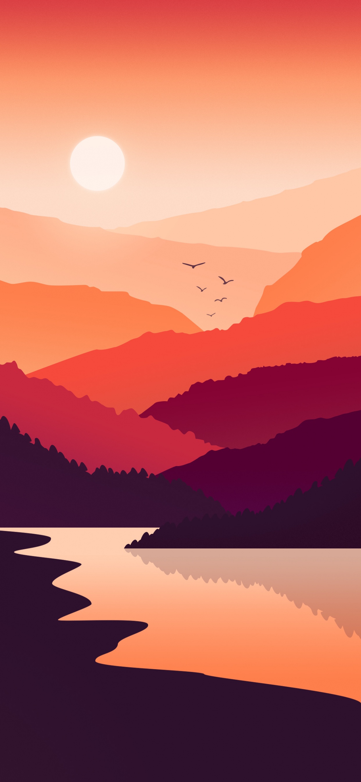 Revelations Kxnt, Android, Gca Launcher, Atmosphere, Water. Wallpaper in 1242x2688 Resolution