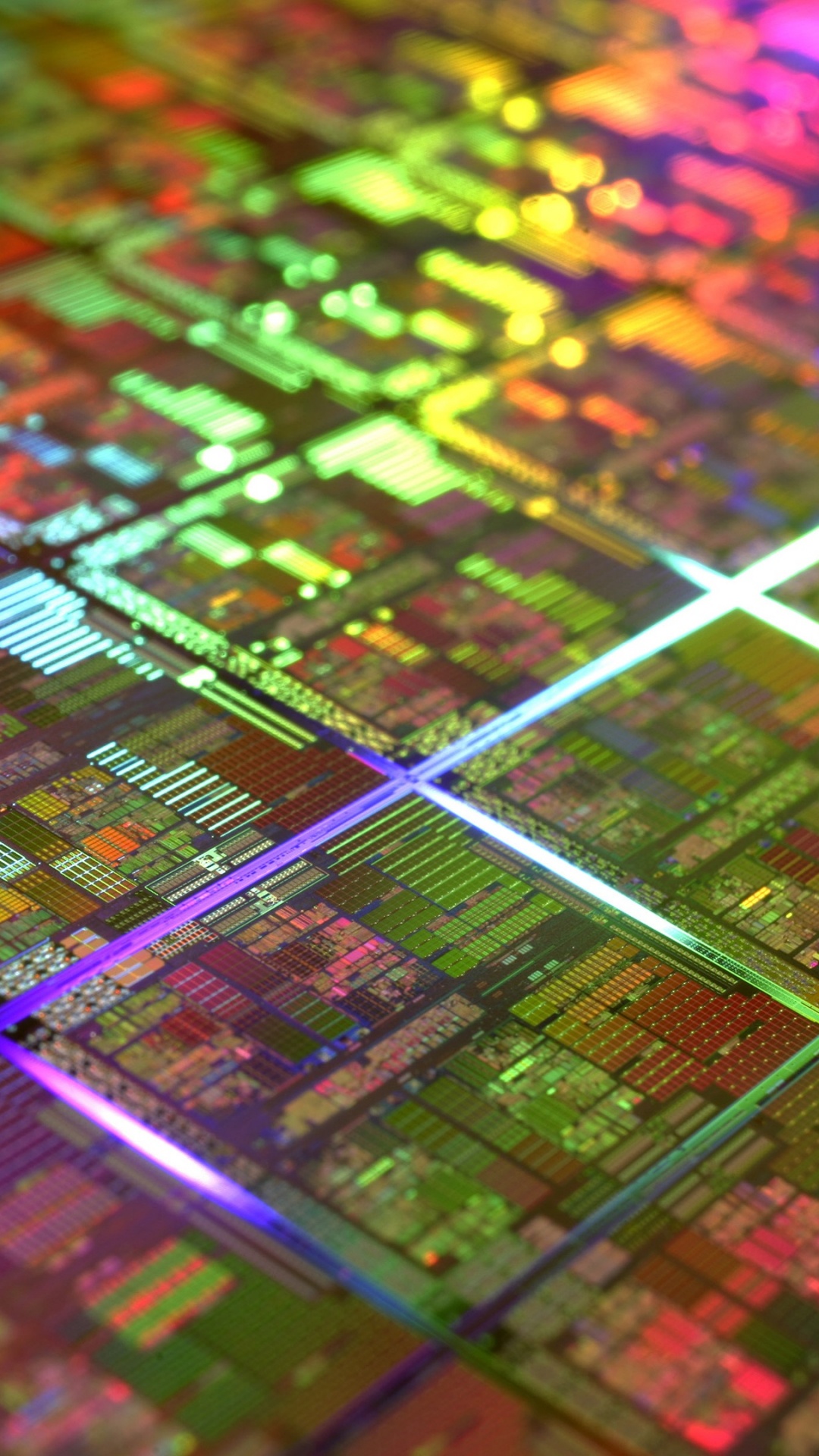 晶体管, 光, 集成电路芯片 壁纸 1080x1920 允许