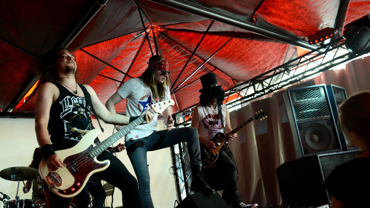 Etapa, Guitarra, Concierto de Rock, El Bajista, Músico de Sesión. Wallpaper in 1280x720 Resolution