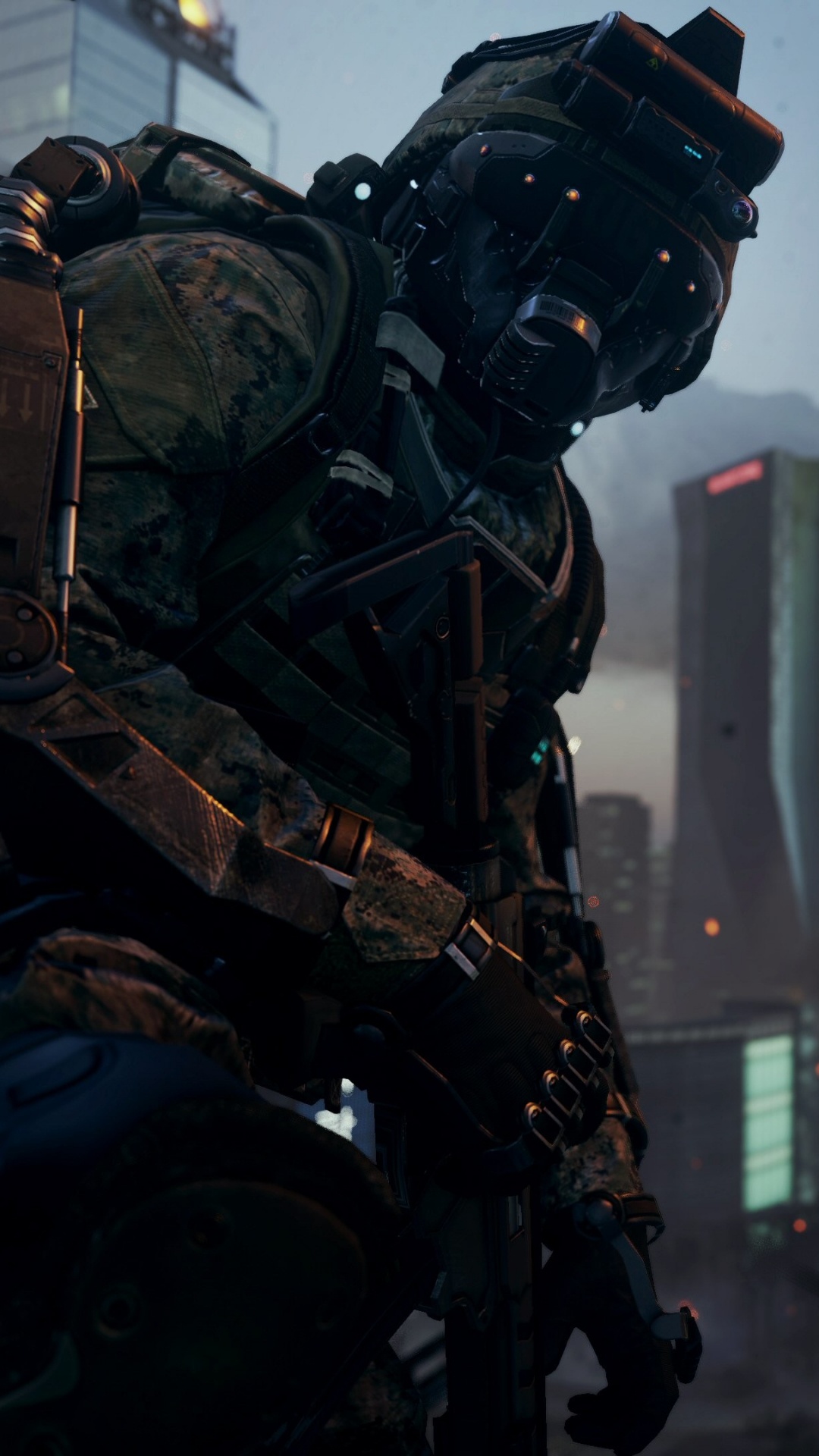 Call of Duty Advanced Warfare, Call of Duty 4 Modern Warfare, Call of Duty Modern Warfare 3, Sledgehammer Games, Multijugador Juego de Video. Wallpaper in 1080x1920 Resolution