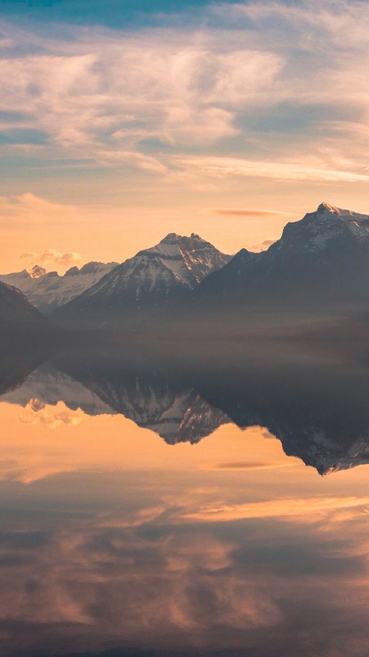 Glacier National Park, Cloud, Wasser, Atmosphäre, Natur. Wallpaper in 720x1280 Resolution