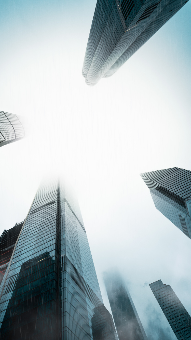 Skyscraper, New York, Building, Cloud, Daytime. Wallpaper in 750x1334 Resolution